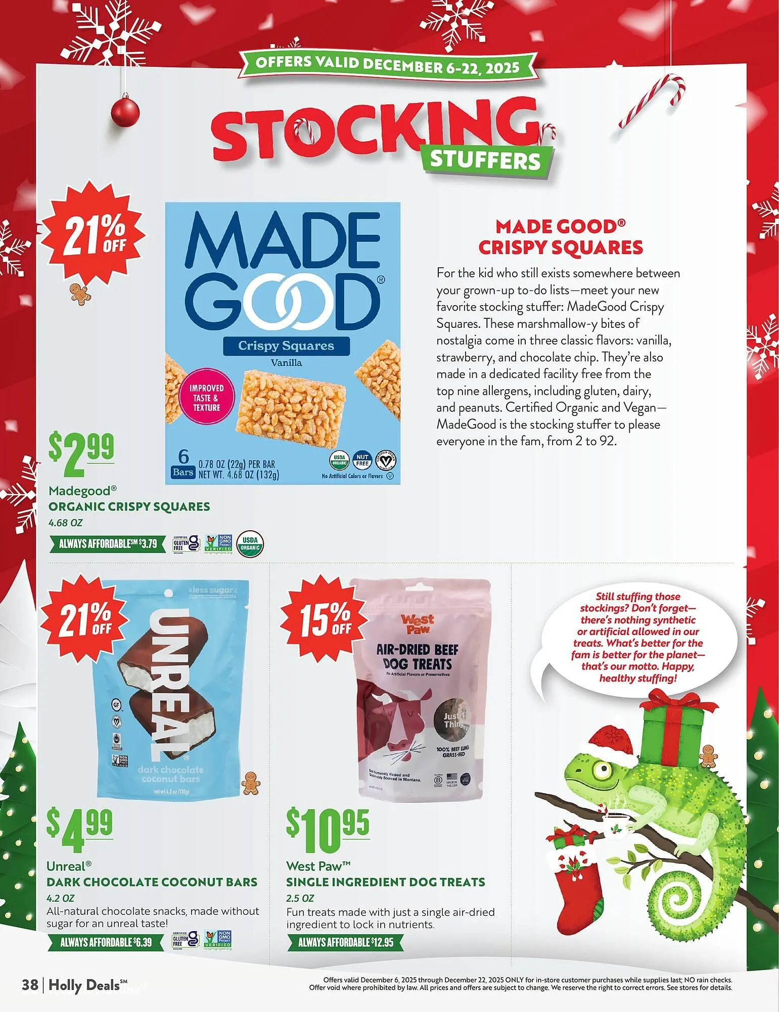 Weekly ad Natural Grocers weekly ad from December 6 to December 22 2025 - Page 38