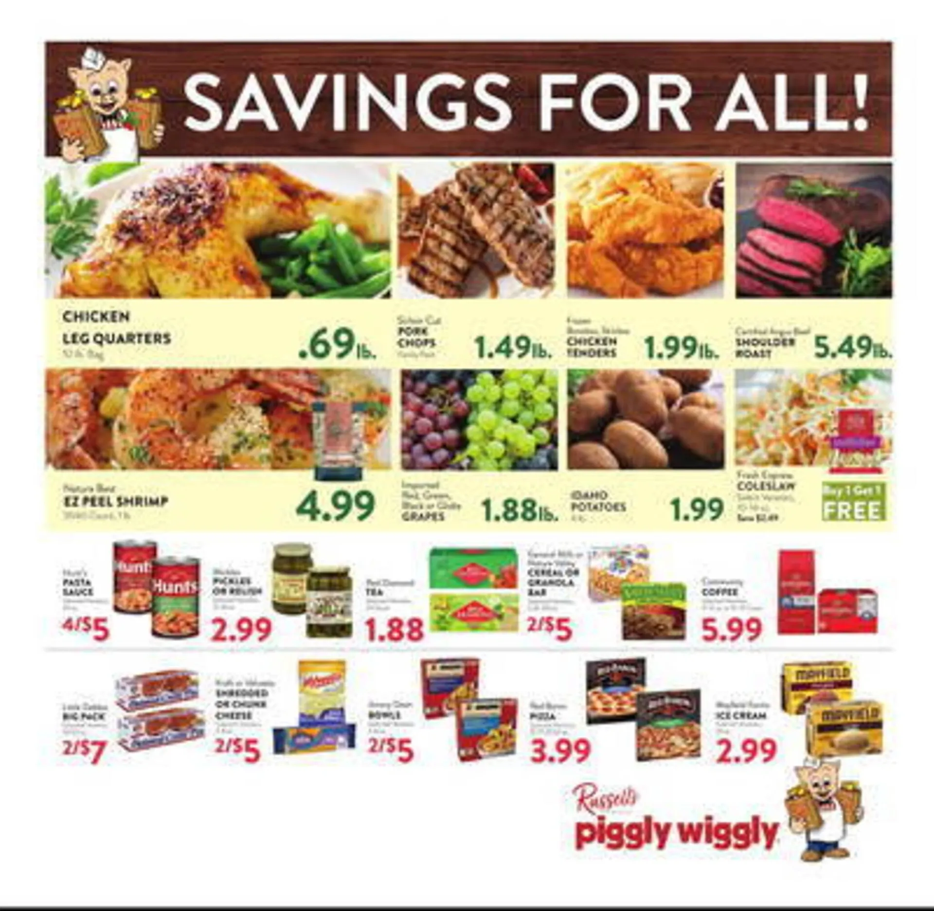 Catálogo de Piggly Wiggly Weekly Ad 26 de marzo al 1 de abril 2025 - Página 1