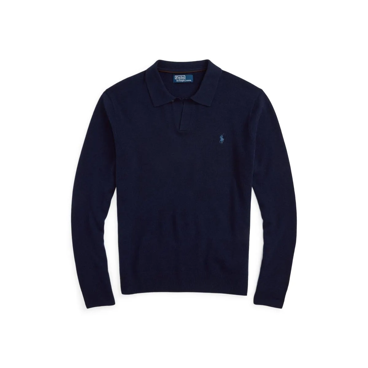 Wool Johnny-Collar Sweater