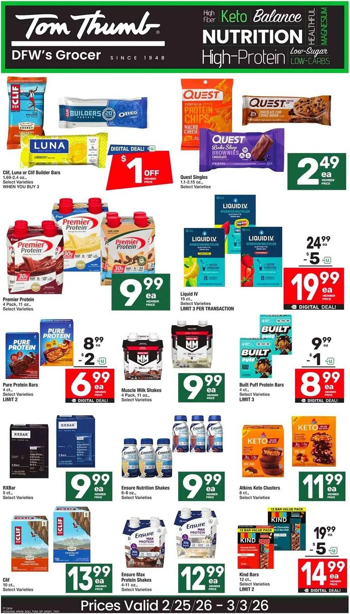 Weekly ad Tom Thumb weekly ad from February 25 to March 3 2026 - Page 5