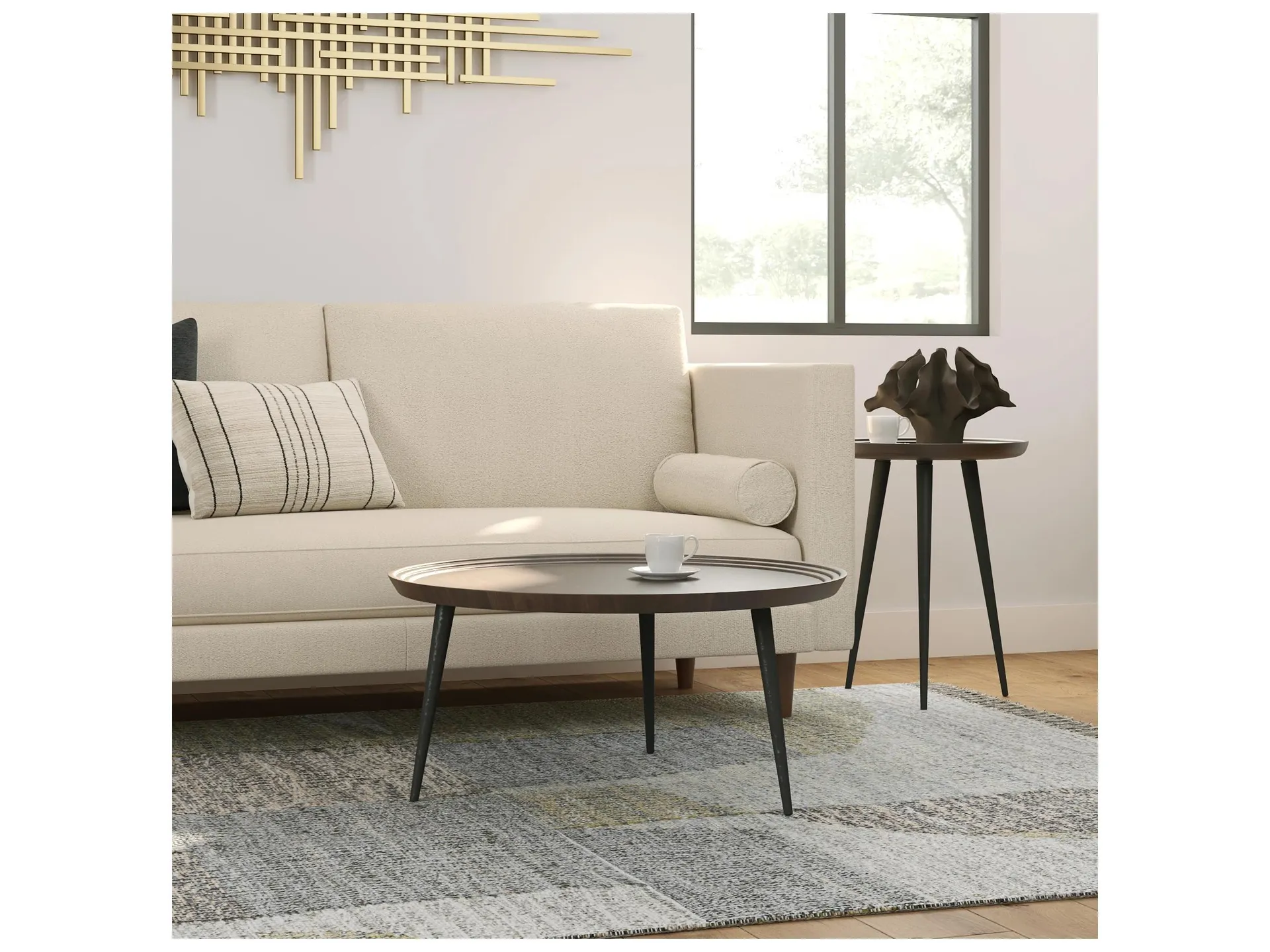 Simpli Home Clairmont Coffee Table