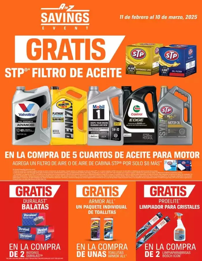 Weekly Ad AutoZone - 1