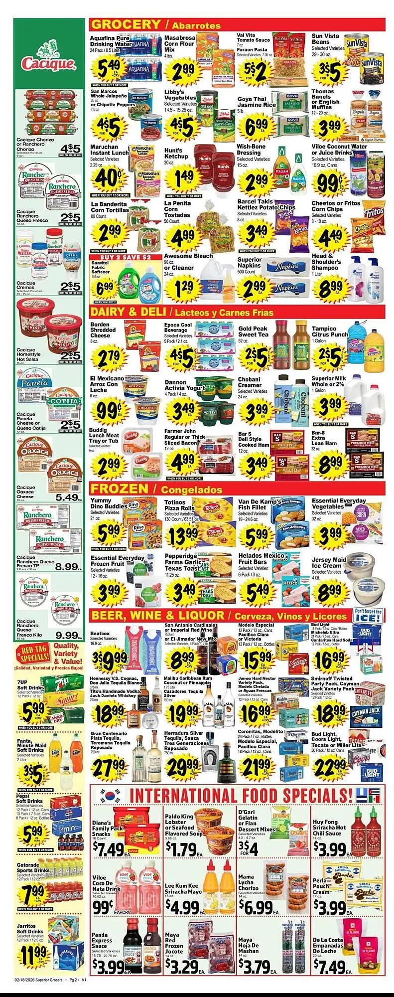 Weekly ad Superior Grocers weekly ad from February 18 to February 24 2026 - Page 2