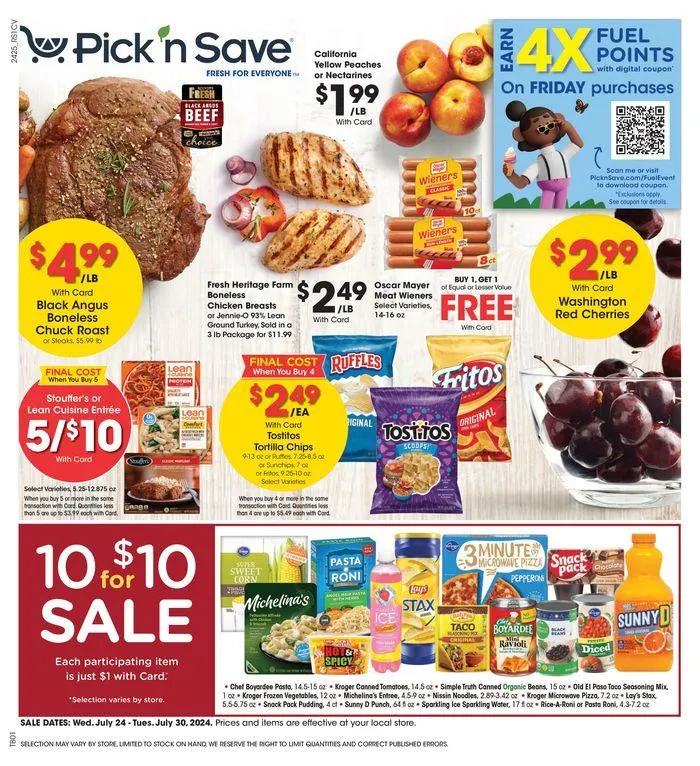 Weekly ad Fresh For Everyone from July 24 to July 30 2024 - Page 1