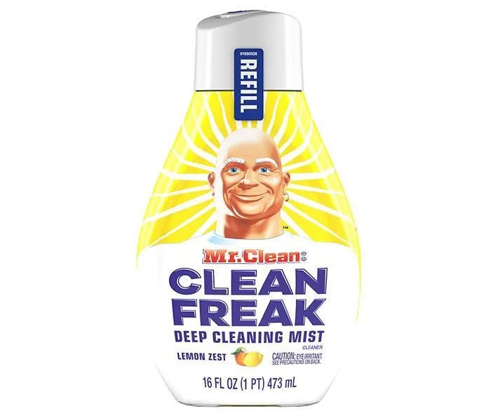 Clean Freak Lemon Zest Deep Cleaning Mist Spray Refill, 16 Oz.