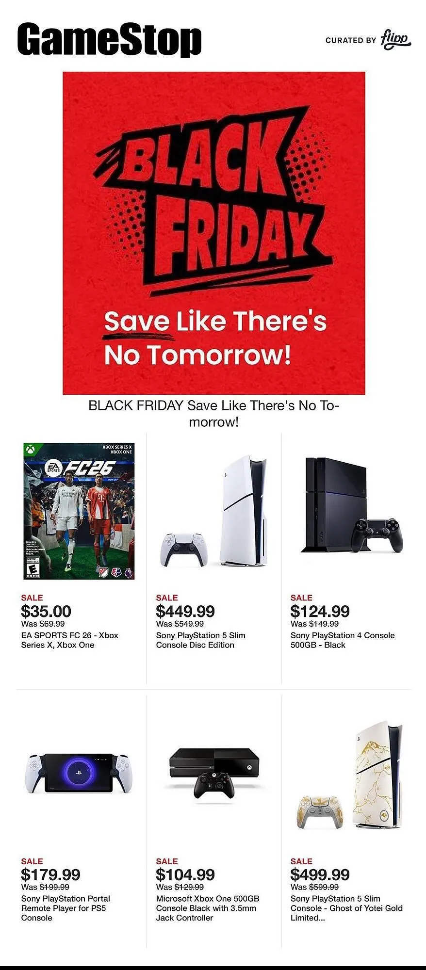 Weekly ad Game Stop weekly ad from November 24 to November 30 2025 - Page 1