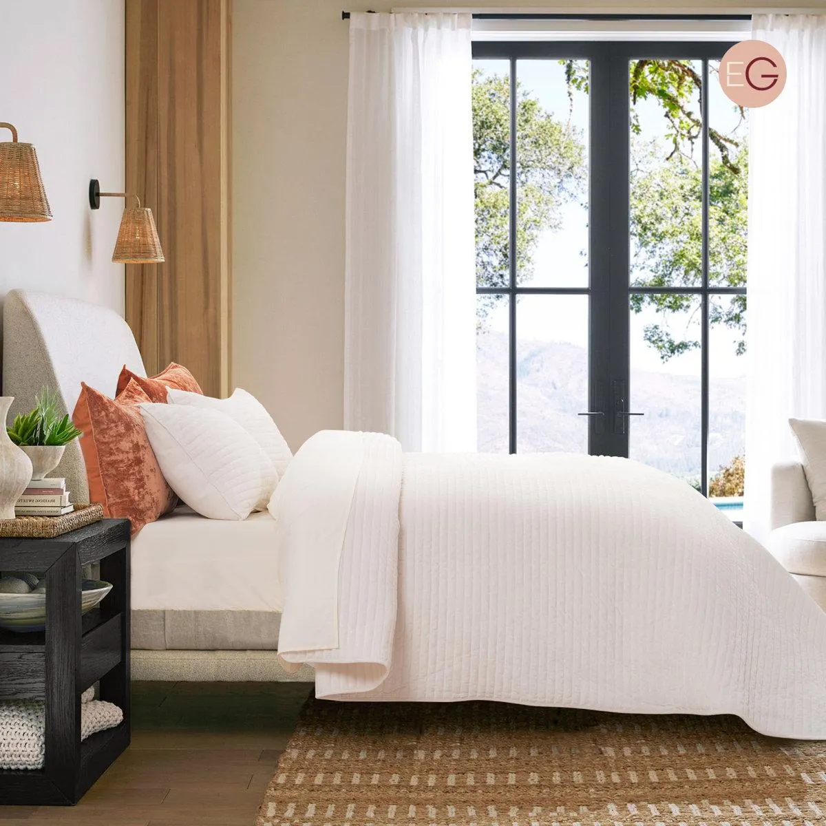 Luxe Velvet Channel Quilt Set