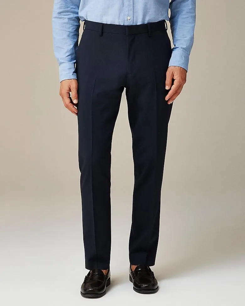Ludlow Traveler Slim-fit suit pant in Italian stretch wool blend