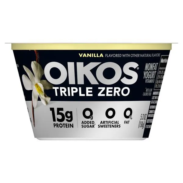 Oikos Triple Zero Vanilla Greek Yogurt