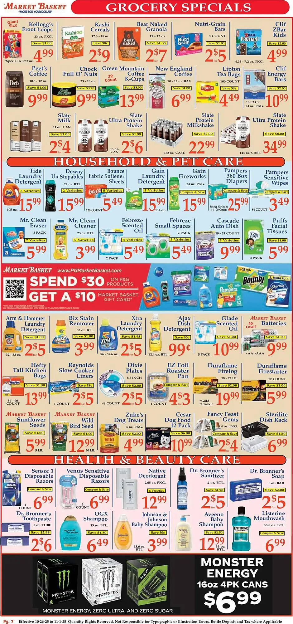 Weekly ad Market Basket weekly ad from October 26 to November 1 2025 - Page 7