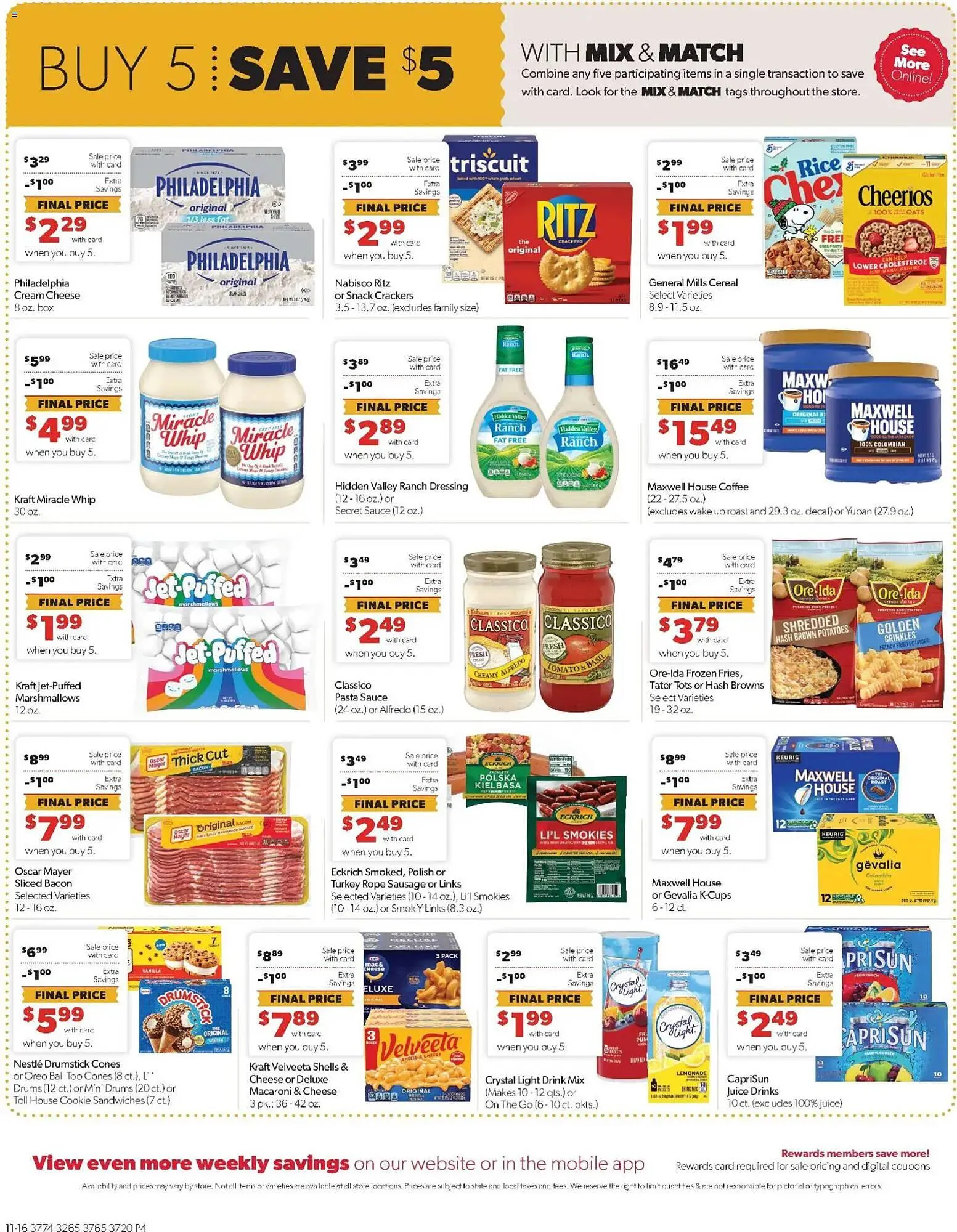 Weekly promotion Family Fare weekly ad spanning from November 16 to November 22 2025 - Page 5 for Catalogue 365