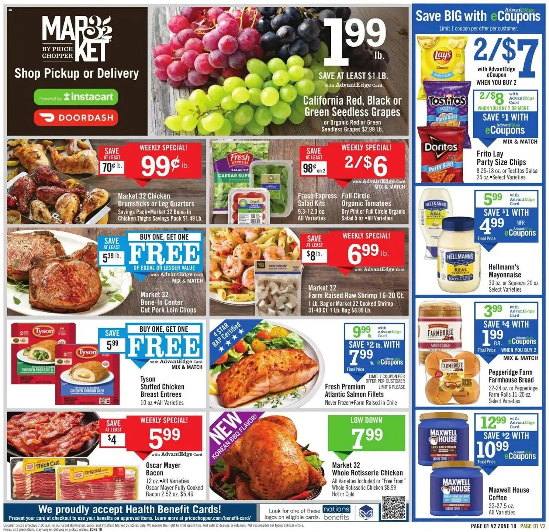 Weekly ad Price Chopper weekly ad from October 5 to October 12 2025 - Page 1