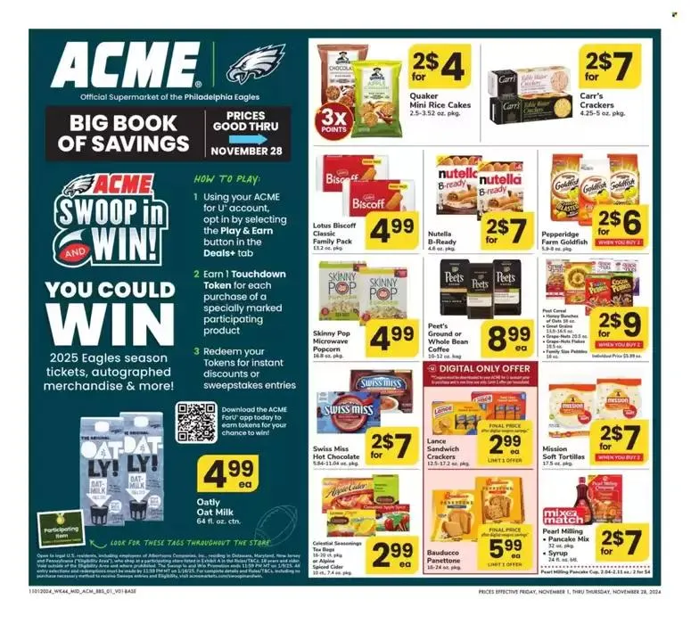 Weekly ad Discover attractive offers from November 1 to November 28 2024 - Page 1