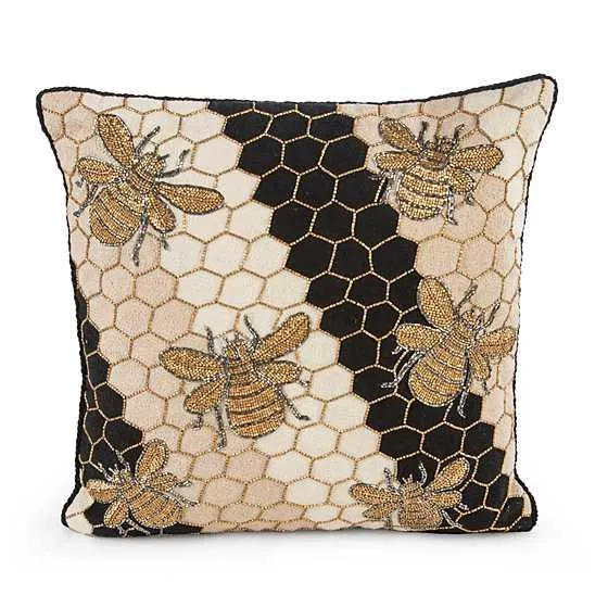 Beekeeper Throw Pillow