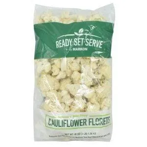 Bite-sized Cauliflower Florets
