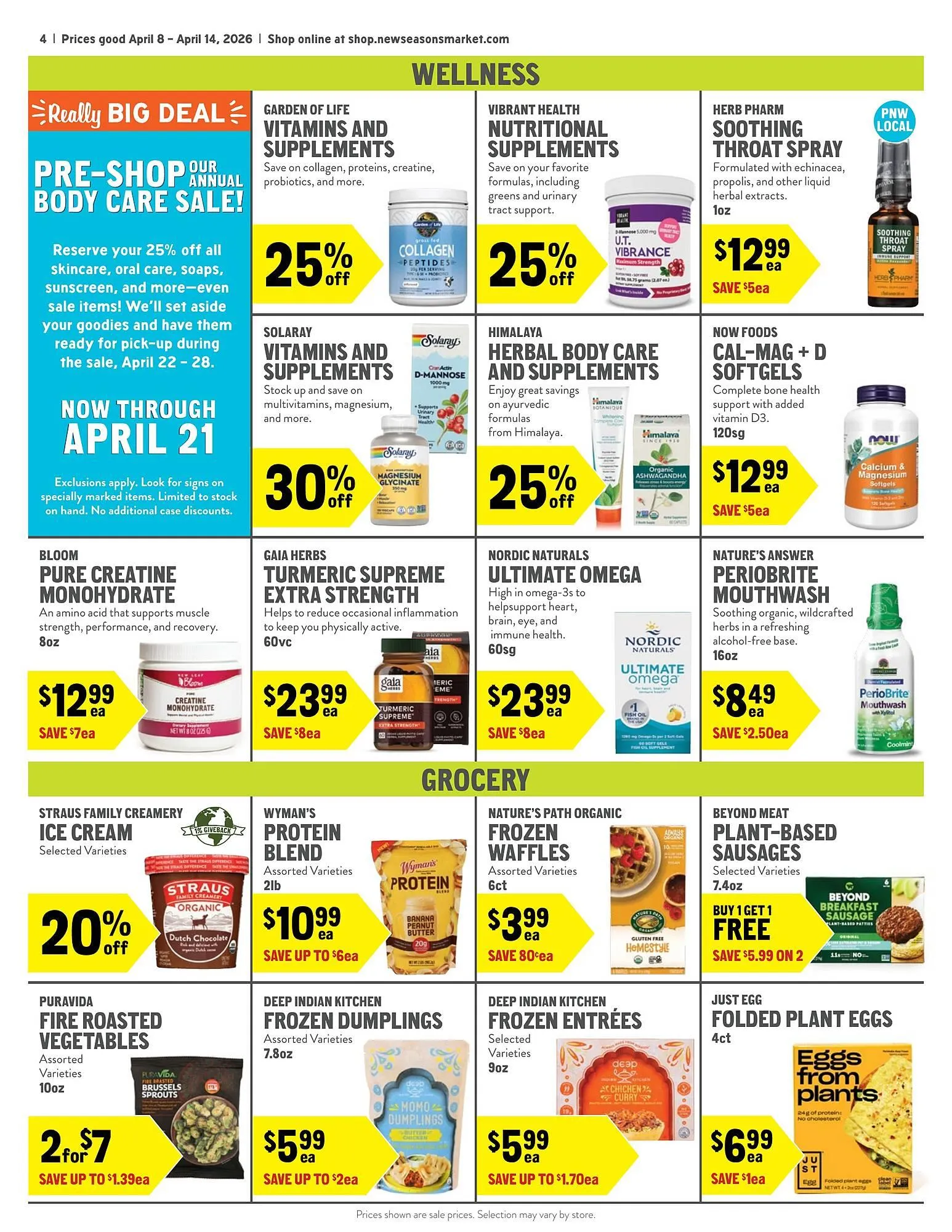 Weekly ad New Seasons Market weekly ad from April 8 to April 14 2026 - Page 4