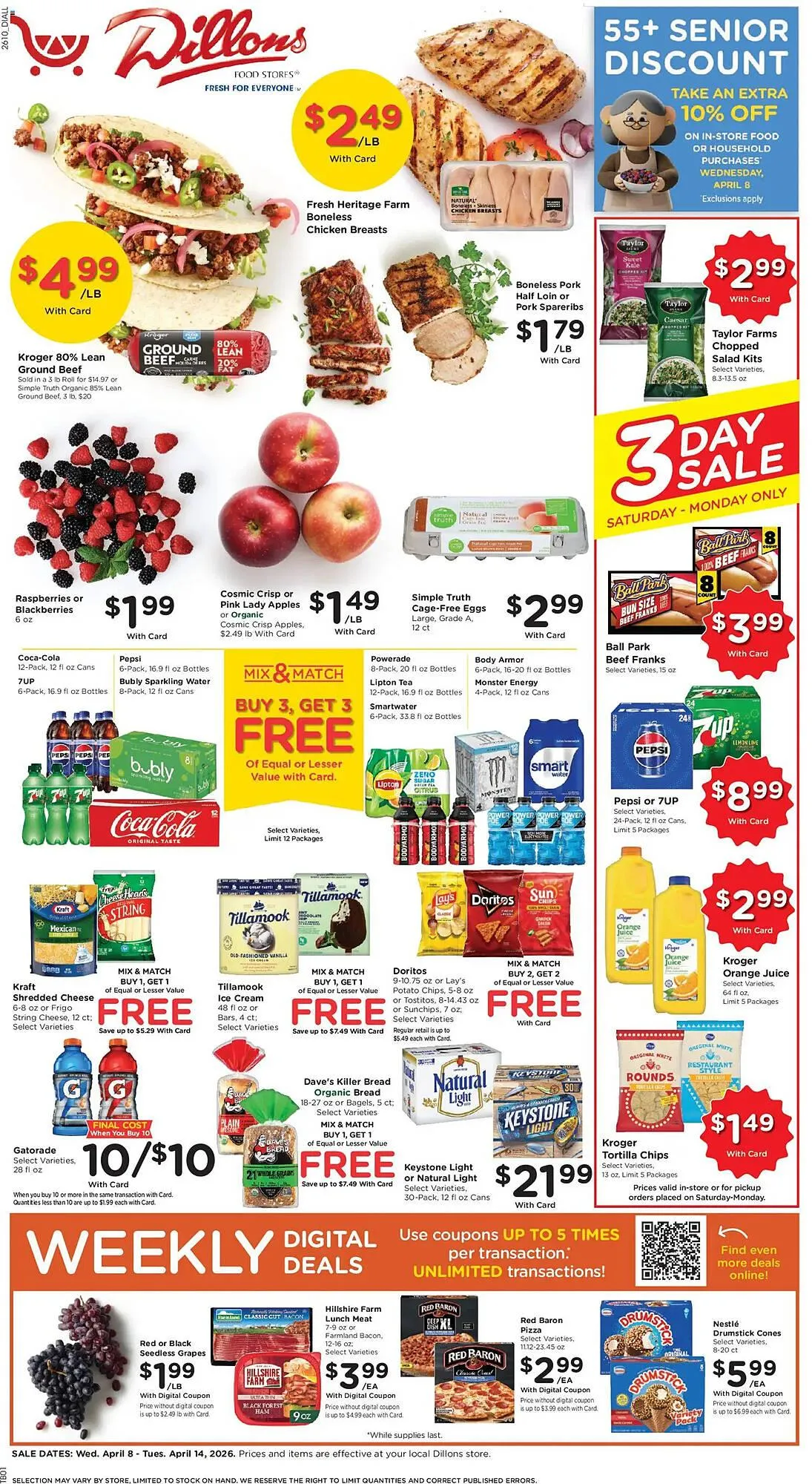 Dillons weekly ad - 1