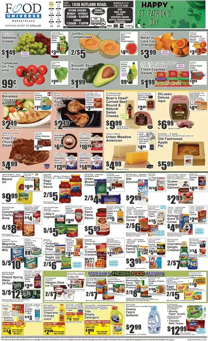 Weekly ad Top deals for all customers from March 14 to March 20 2025 - Page 1