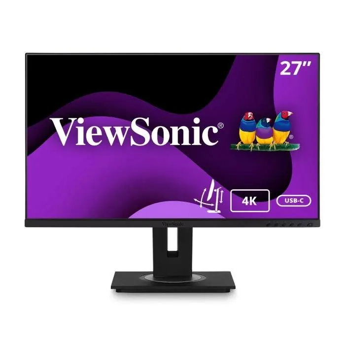 VG2756-4K - 27" 4K UHD Ergonomic IPS Docking Monitor with 90W USB C and RJ45