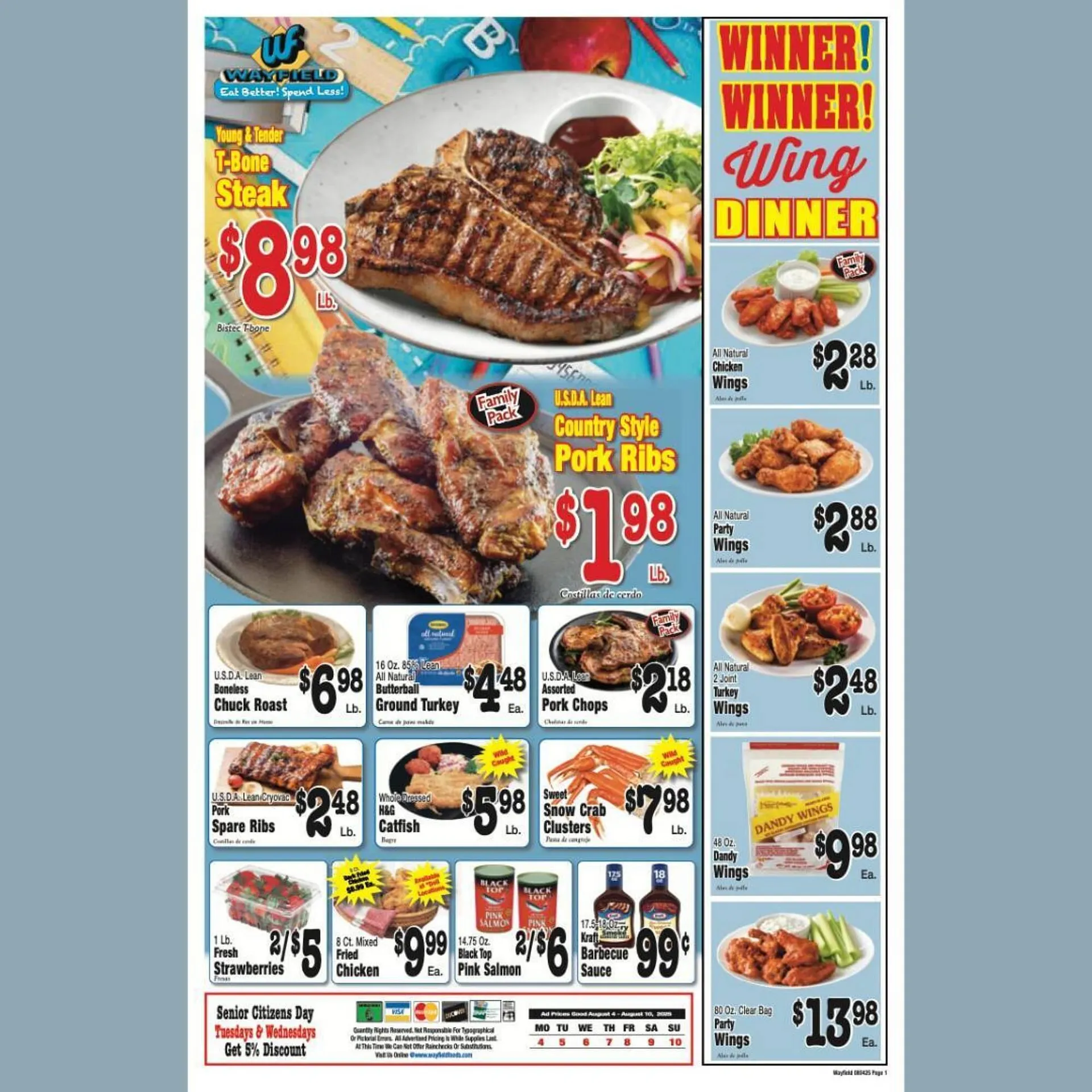 Wayfield Weekly Ad - 1