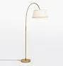 Conical Overarching Floor Lamp with Shade