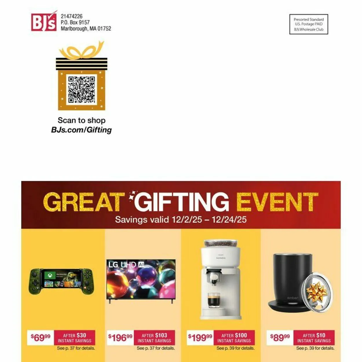 Weekly ad BJ's from December 12 to December 26 2025 - Page 53