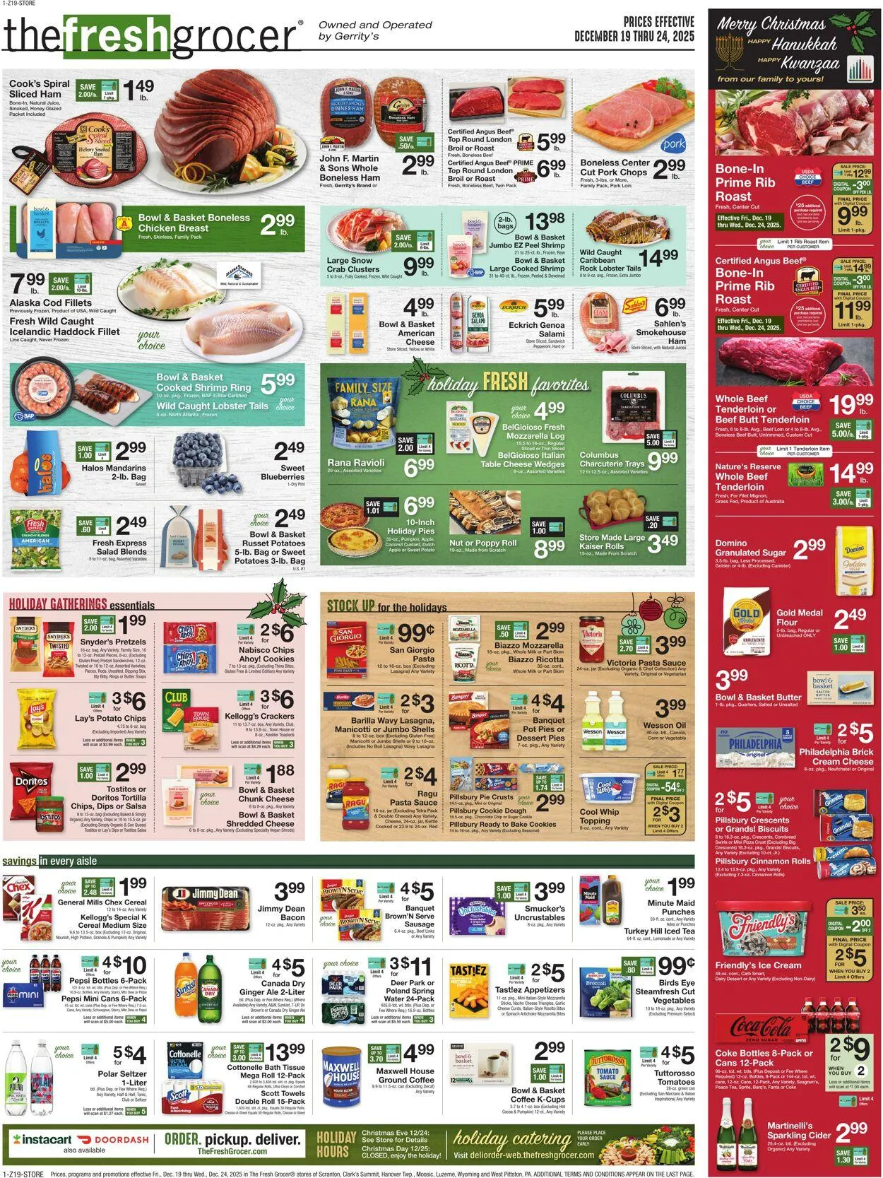 Weekly ad Gerrity's Supermarkets Current weekly ad from December 18 to December 25 2025 - Page 1