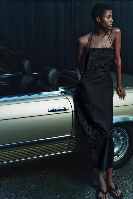 VESTIDO BORDADO ZW COLLECTION