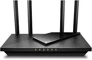 TP-Link AX1800 WiFi 6 Router V4 (Archer AX21) – Dual Band Wireless Internet, Gigabit, Easy Mesh, Works with Alexa - A Certified for Humans Device, Free Expert Support