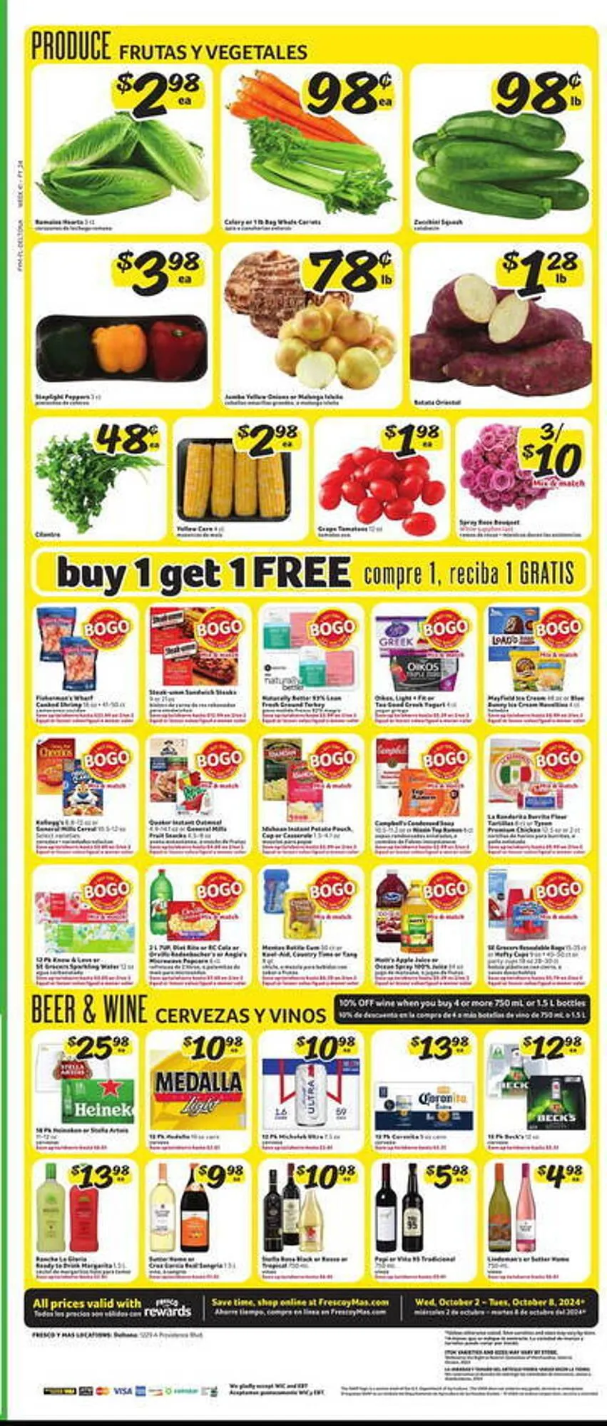 Weekly ad Fresco y Más Weekly Ad from October 2 to October 8 2024 - Page 6
