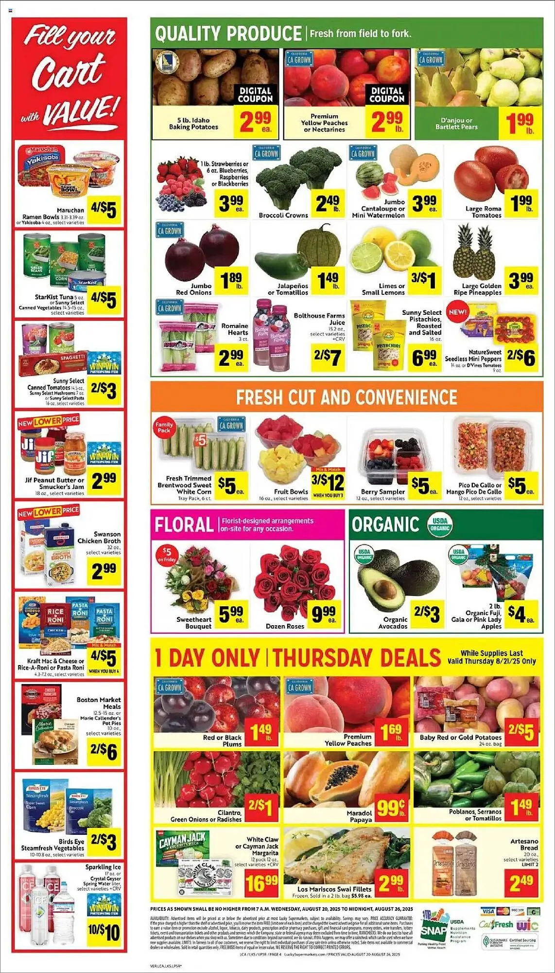 Weekly ad Lucky Supermarkets Weekly Ad from August 20 to August 27 2025 - Page 4