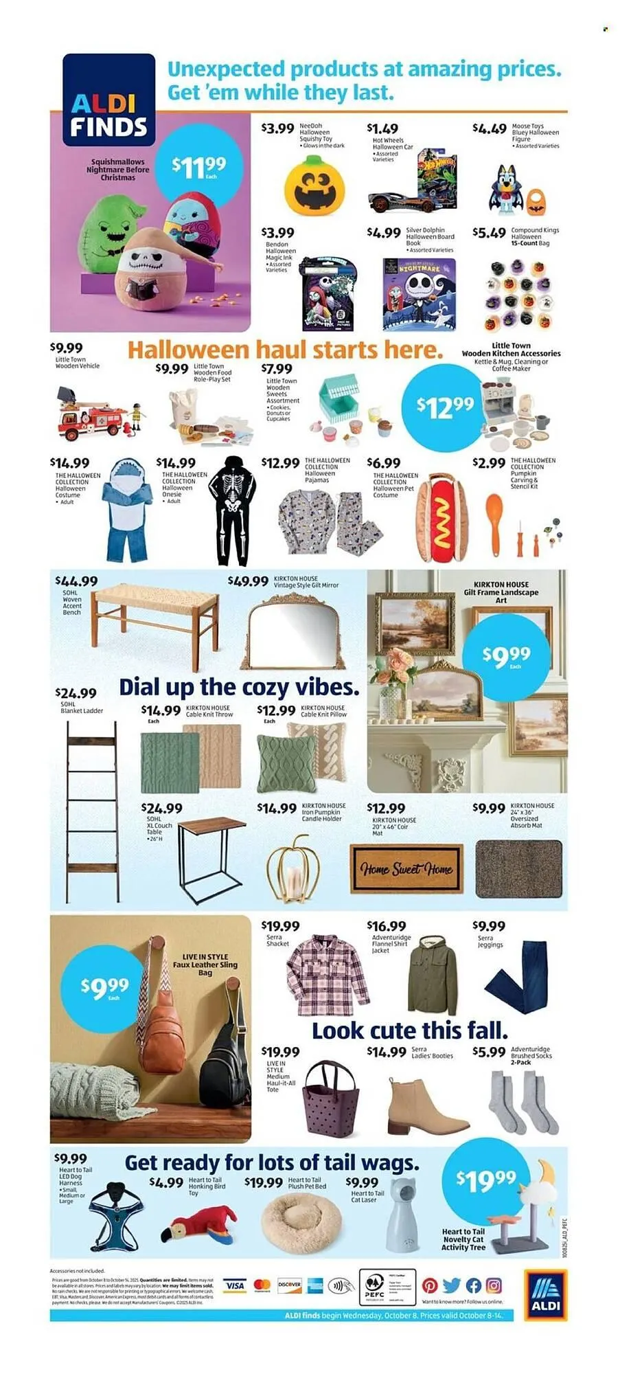 Weekly promotion Aldi weekly ad spanning from October 8 to October 14 2025 - Page 2 for Catalogue 365