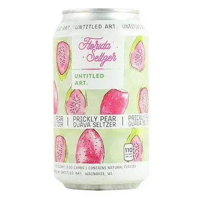 Untitled Art Florida Seltzer Prickly Pear Guava