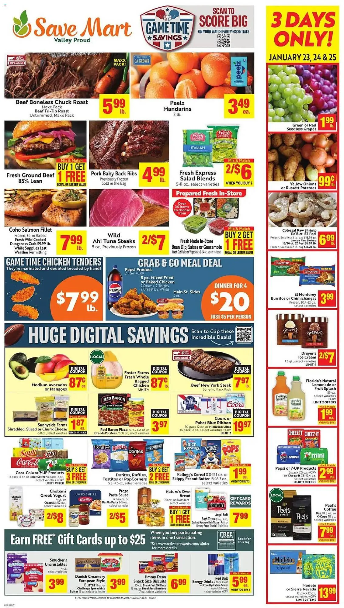 Weekly ad Save Mart weekly ad from January 21 to January 28 2026 - Page 1