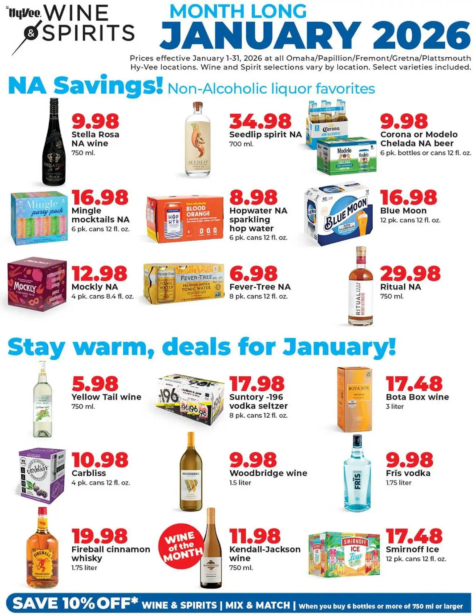 Weekly ad Hy-Vee weekly ad from January 1 to January 31 2026 - Page 1