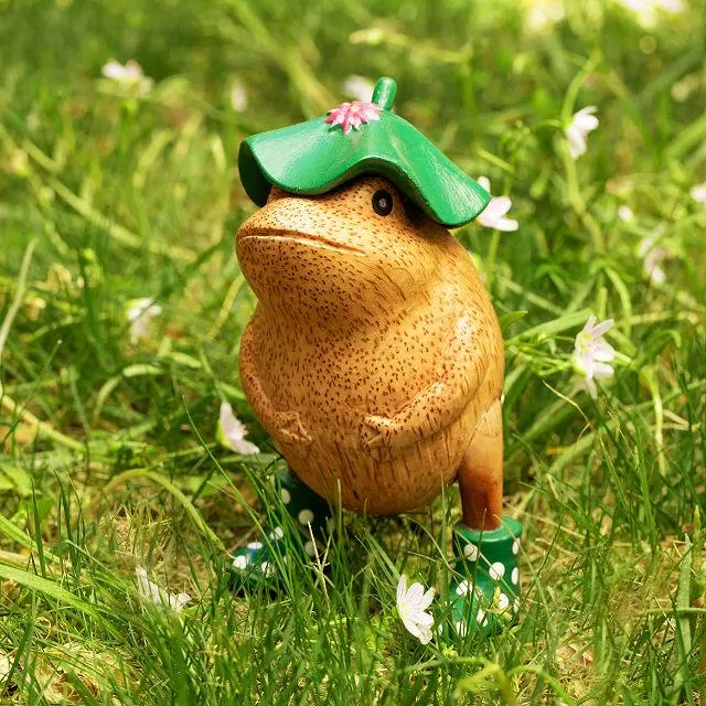 Spotted Wellies Garden Frog
