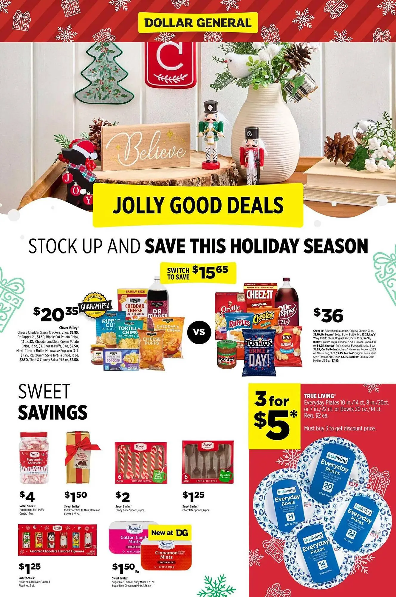 Weekly ad Dollar General weekly ad from November 30 to January 3 2026 - Page 1