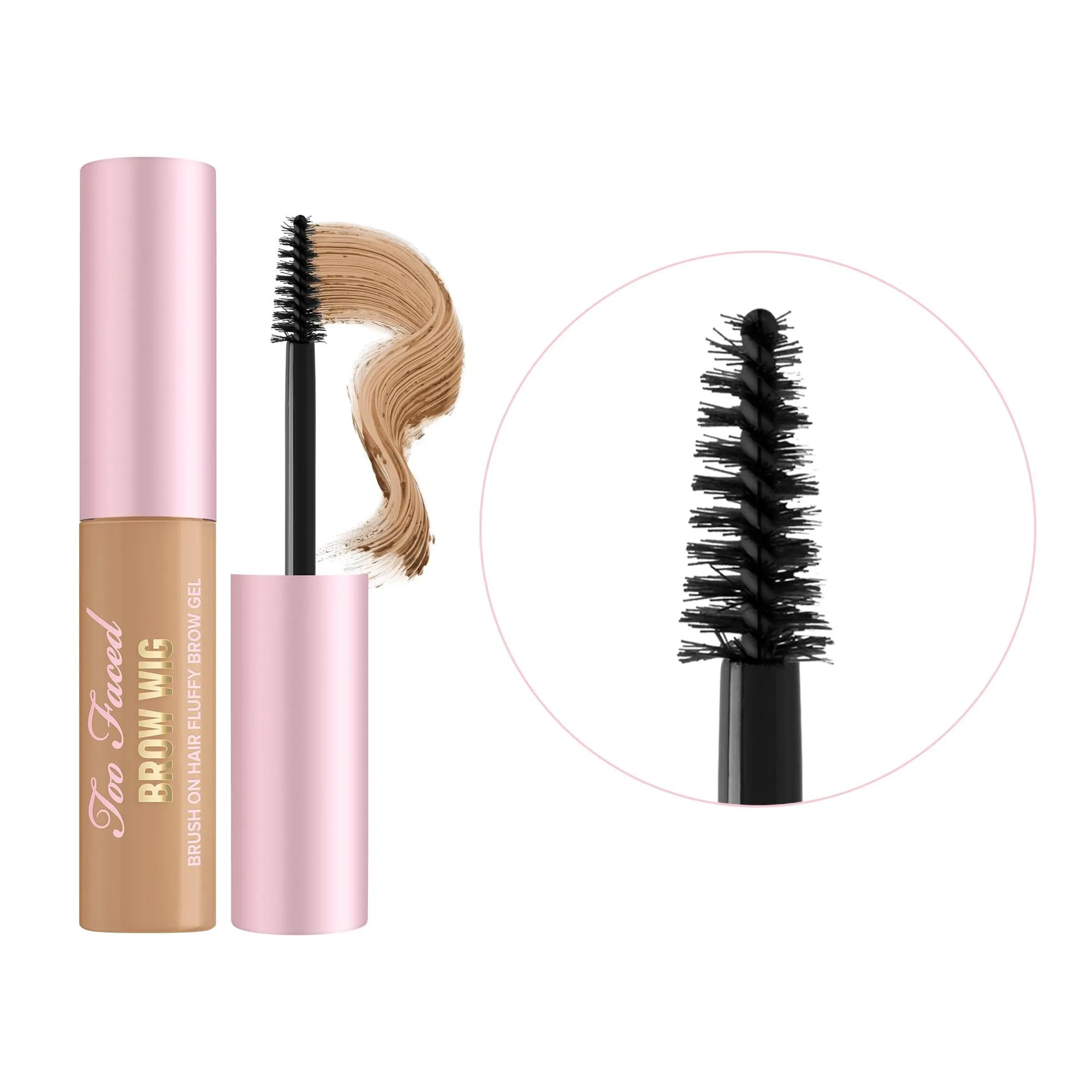 Brush-On Hair Fluffy Brow Gel