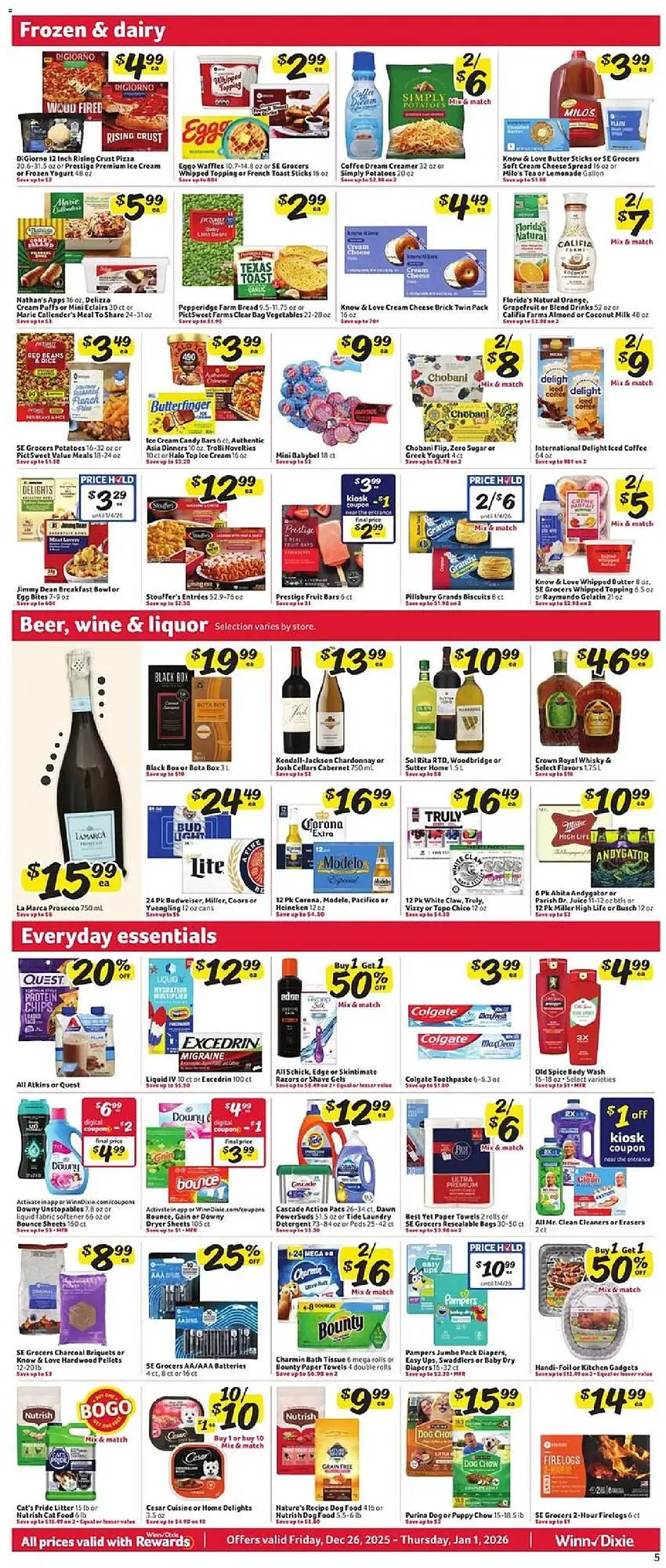 Weekly ad Winn Dixie weekly ad from December 26 to January 1 2026 - Page 5