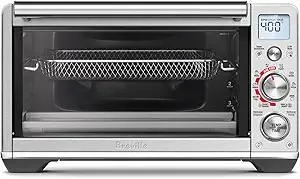Breville Smart Oven Air Fryer Compact, Brushed Stainless Steel