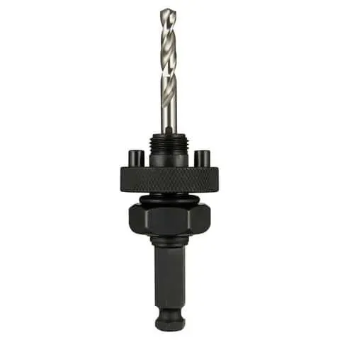 Milwaukee Hardened Steel 7/16 in. D Hole Saw Arbor