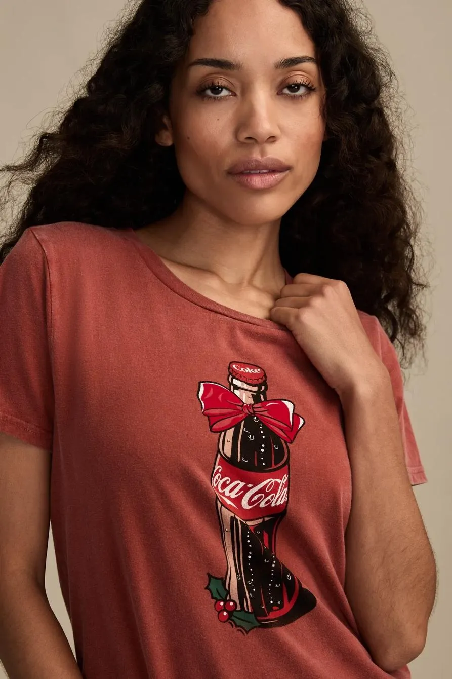 coca cola christmas bottle classic crew