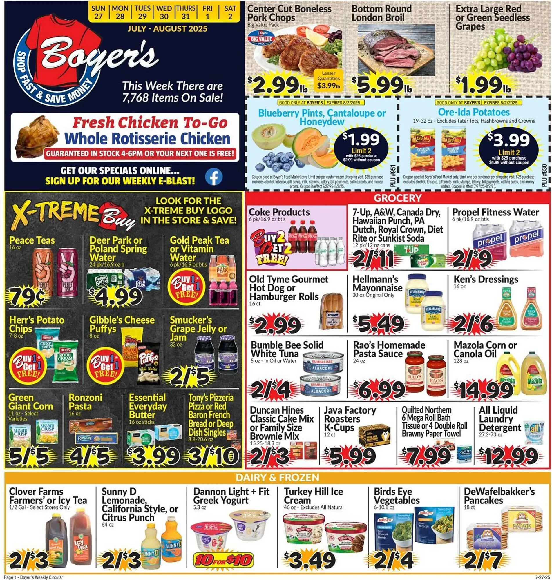 Weekly ad Boyer's Food Markets Weekly Ad from July 27 to August 30 2025 - Page 3