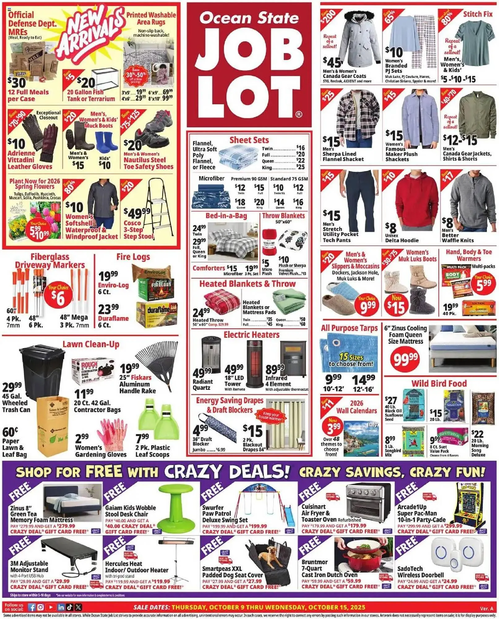 Weekly ad Ocean State Job Lot flyer from October 9 to October 16 2025 - Page 2