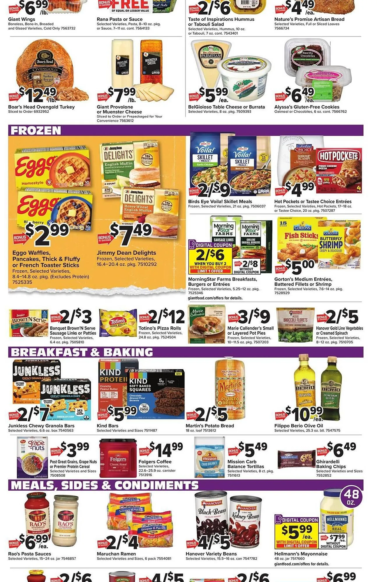 Weekly ad Giant Food weekly ad from January 9 to January 15 2026 - Page 7