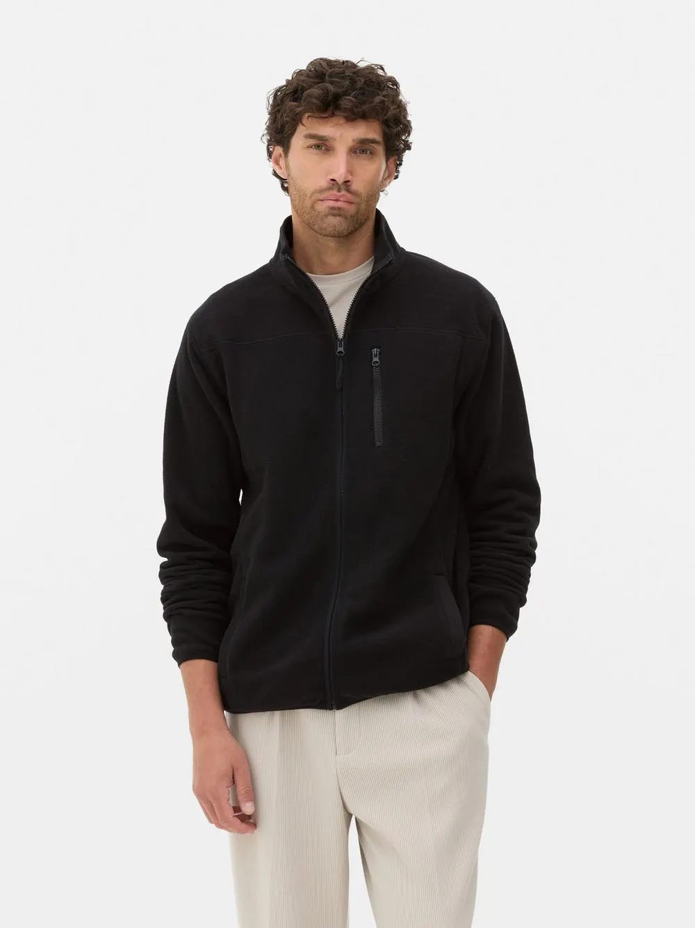Zip-Up Fleece Jacket