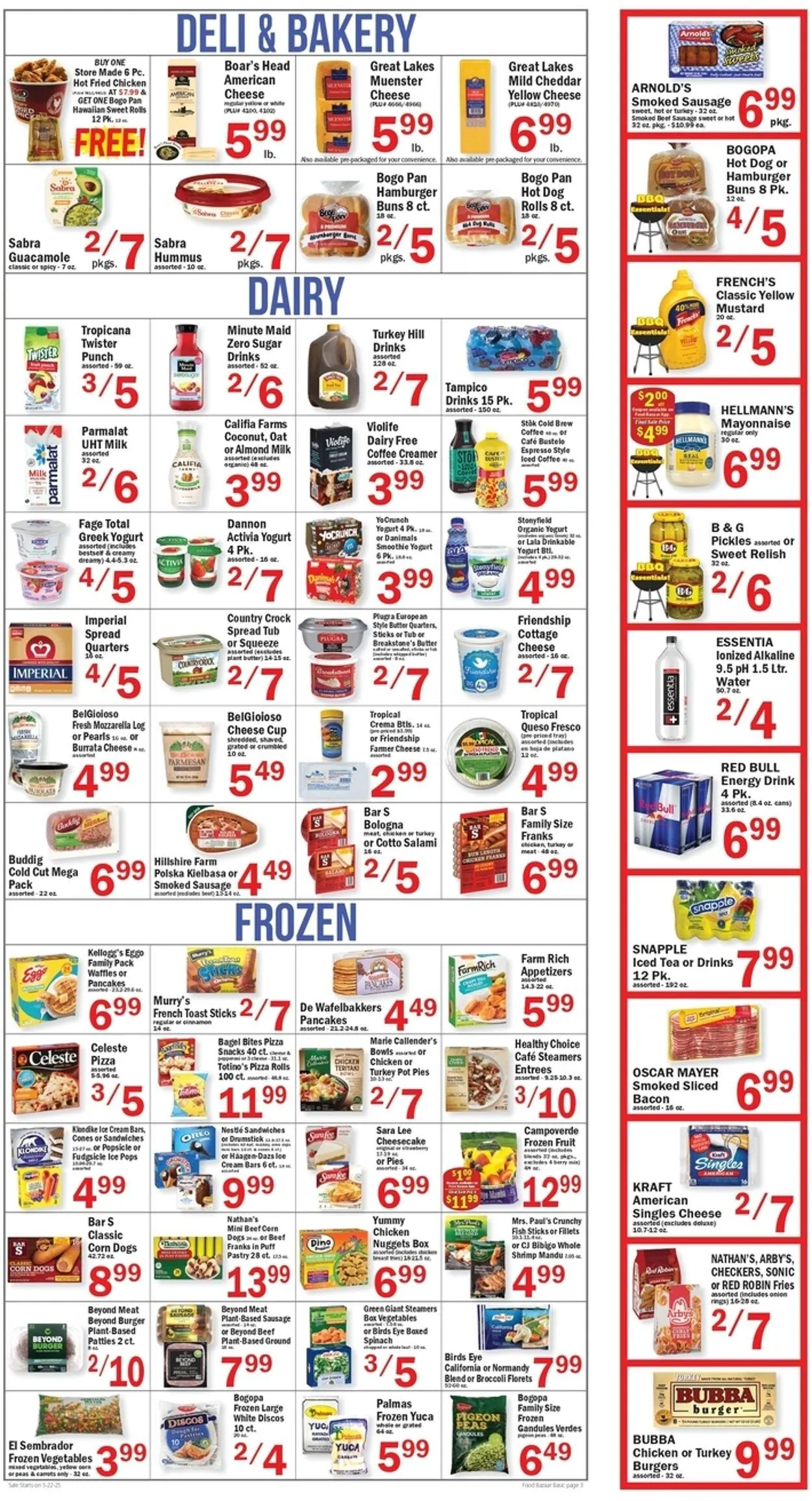 Weekly ad Food Bazaar Current weekly ad from May 22 to May 28 2025 - Page 3