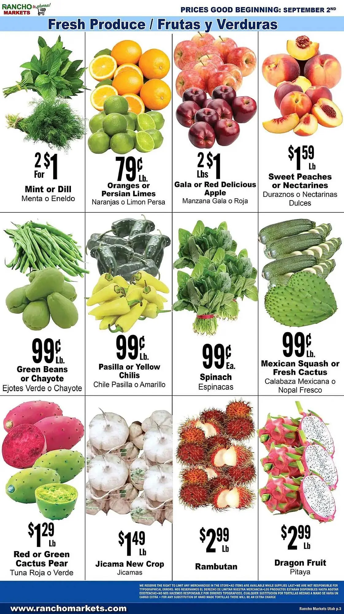 Weekly ad Rancho Markets weekly ad from September 2 to September 9 2025 - Page 3