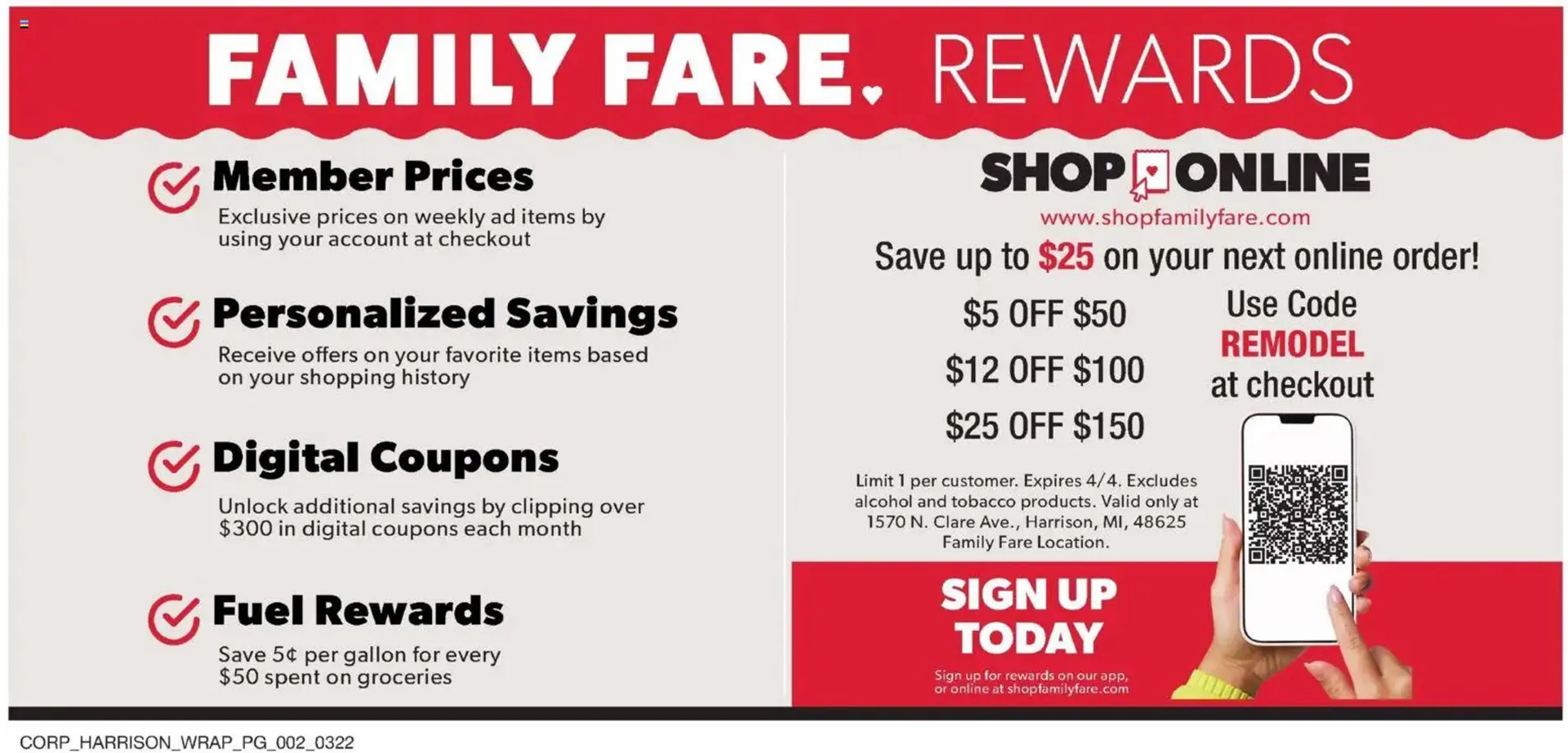 Weekly ad Family Fare weekly ad from March 22 to March 28 2026 - Page 3