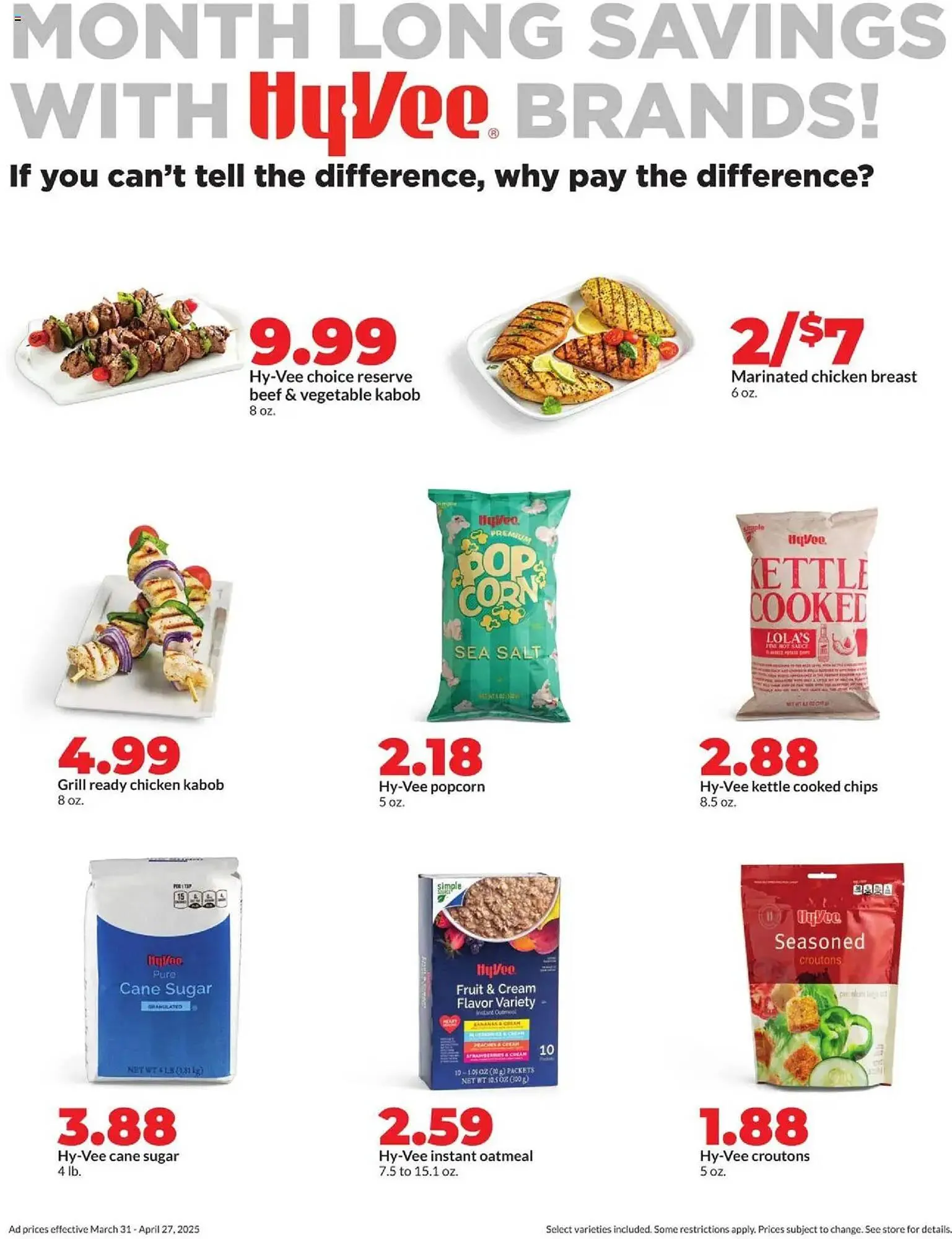 Weekly ad Hy-Vee Weekly Ad from March 31 to April 30 2025 - Page 10